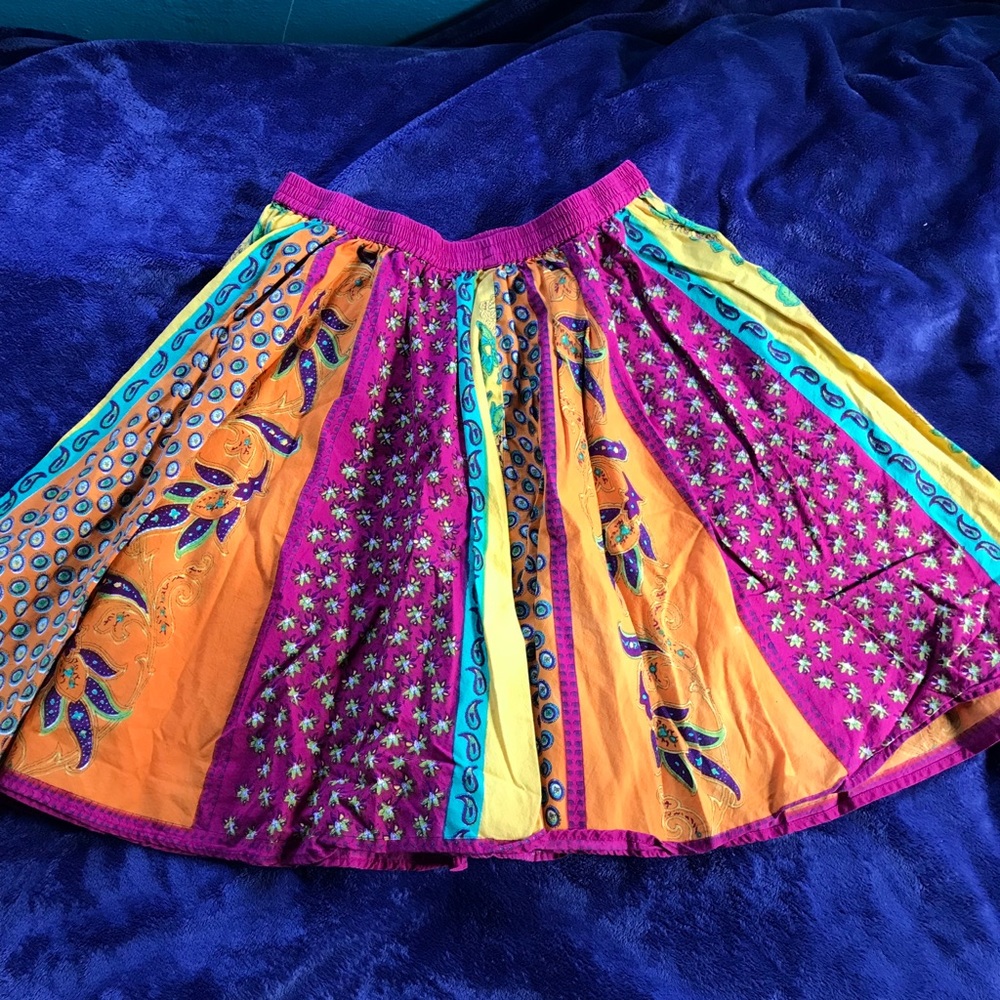 Colorful Pattern Skirt